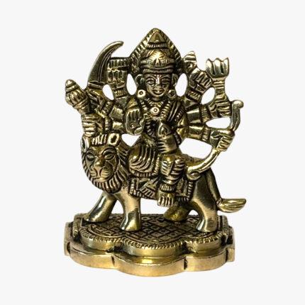 Traditional Durga Mata Idol – With Platform