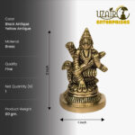 Beautifully Crafted Maa Matangi Idol with Parrot for Mandir and Gift - Image 2